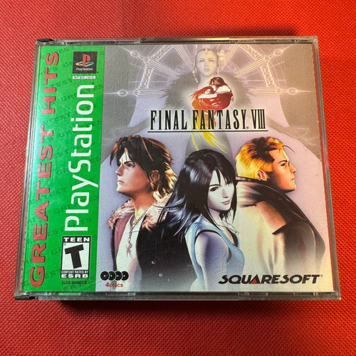 Final Fantasy Viii Play Station Ps1 Original