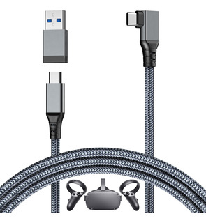 For Oculus Quest Link Cable 10ft Virtual Reality Headset Ca.