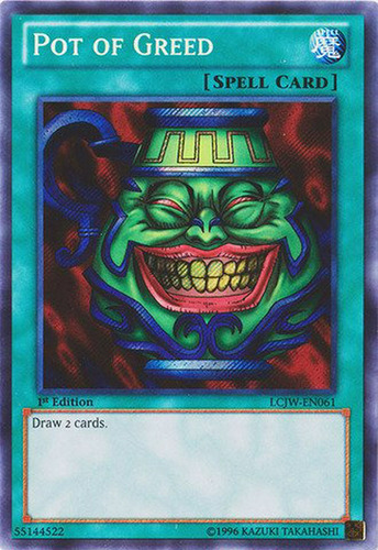 Yu-gi-oh! - Olla De Avaricia (lcjw-en061) - Colección Legend