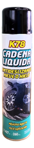 Cadena Líquida Nieve Antideslizante Grande 427ml Auto 4x4