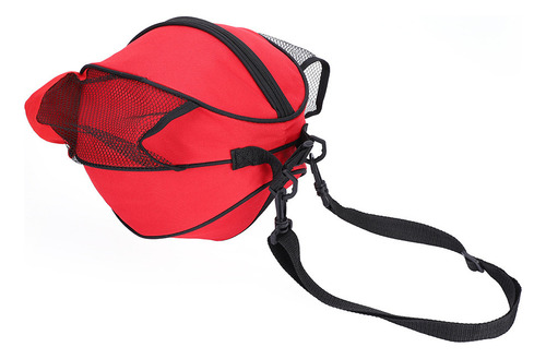 Bolsa De Pelota Roja Portátil For Baloncesto, Fútbol