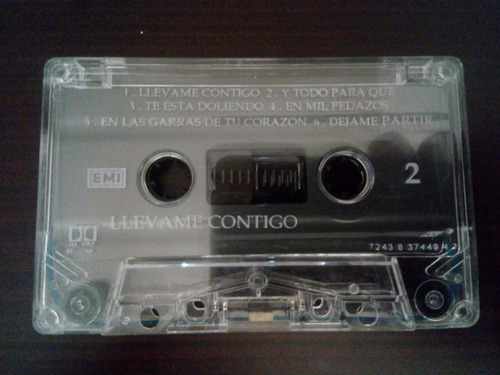 Intocable - Llevame Contigo (casete Original) (Usado)