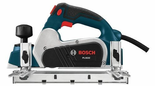 Cepilladora eléctrica de mano Bosch PL1632 82mm 120V color azul