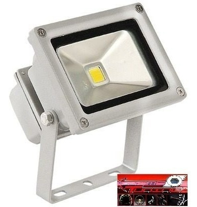 Reflector Led 10w Frio-calido 220v Alta Potencia Ip65 Exteri