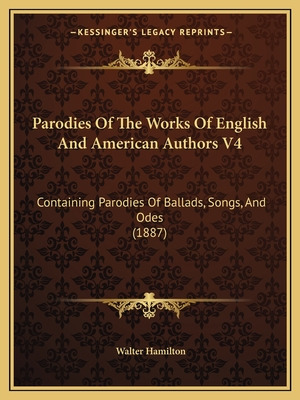 Libro Parodies Of The Works Of English And American Autho...