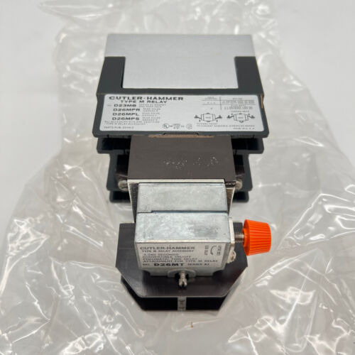 Cutler-hammer D23mr005a 300v Coil 120v 60 Hz Type M Rela Aah