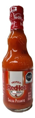 Salsa Picante Para Alitas Original Red Hot Frank´s 354ml