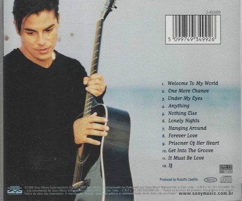 Cd - Julio Iglesias Jr - Under My Eyes - Lacrado