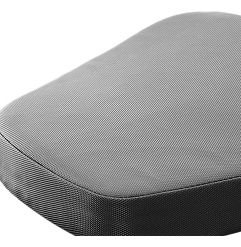 Cojín De Asiento De Motocicleta 34 X 34,5 X 5 Cm Negro