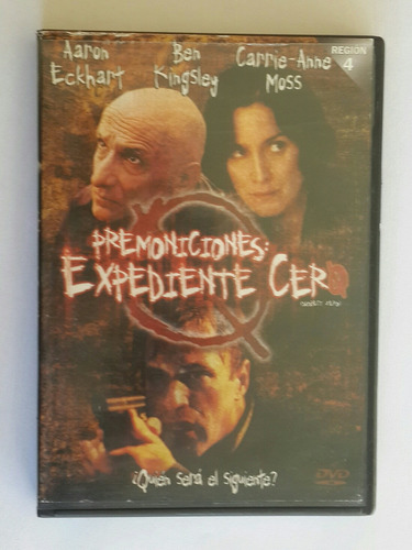 Premoniciones: Expendiente Cero - Dvd Original - Germanes