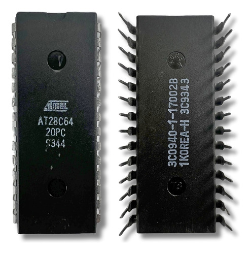 At28c64-15pc Atmel 64k 8kx8 Eprom 150ns Dip28 Circuit Integr