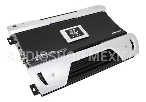 Amplificador 4 Canales Atomic Audio Krypton4 2600w Clase Ab