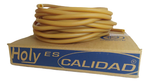 Tubo Para Aspirador De Hule Látex 100 Metros Ambar 10 Cajas