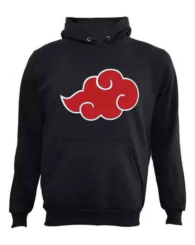 Moletom Blusa de Frio Nuvem Akatsuki Anime Geek Moleton Casaco