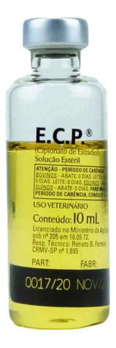 E.c.p (cipionato De Estradiol) 10ml - Zoetis