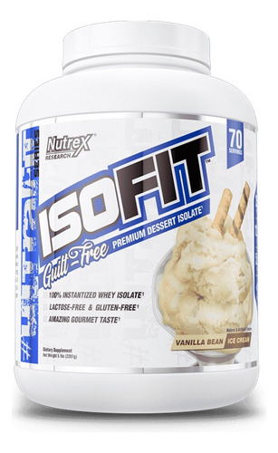 Proteina Isofit 5.1lb 70 Sv Vainilla Bean - Nutrex