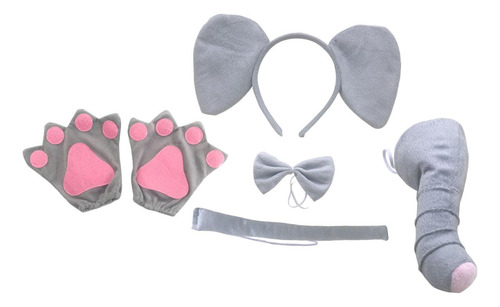 2 Disfraz De Para Niños, Diadema Con Orejas De , Sin Falda
