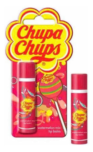 Protetor Labial Chupa Chups Melancia Lip Balm Eua