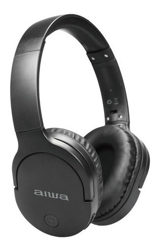 Audífonos Aiwa On-ear Bluetooth Micrófono Aux Aw-k11bk
