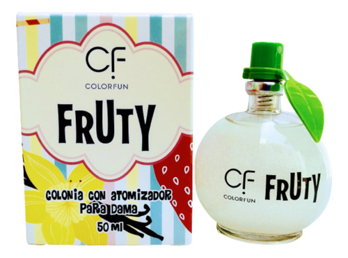 Colonia Dama Colorfun Fruty Coco De Fuller Con Glitter