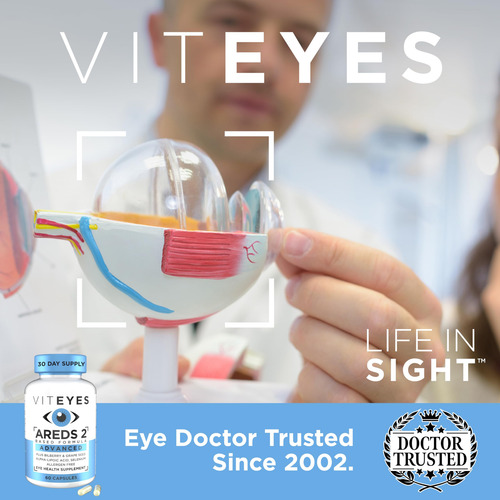 Viteyes Areds 2 Advanced Apoyo Macular Vitaminas 60 Cápsulas