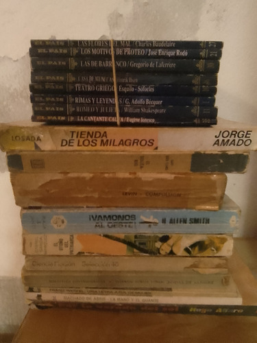 Lote De 15 Libros De Literatura Universal 