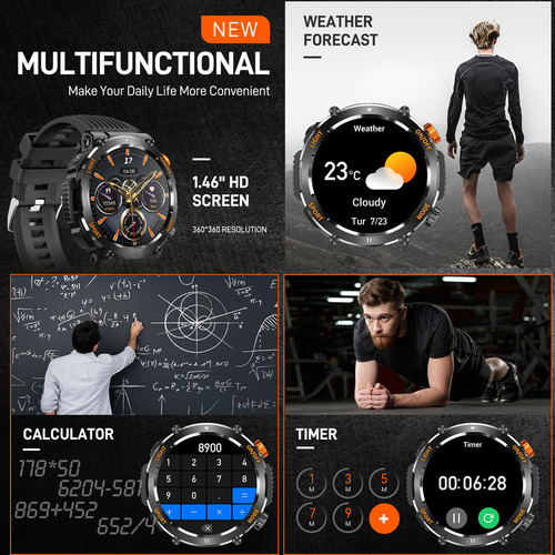 Reloj Inteligente Ineyes Ht17 Llamada Al Aire Libre Deportes