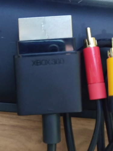 Imagen 2 de 3 de Cable Audio Y Video Xbox 360 Slim / Fat