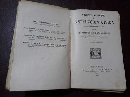 Textos Escolares Antiguos-lote De 9 Libros (Usado)
