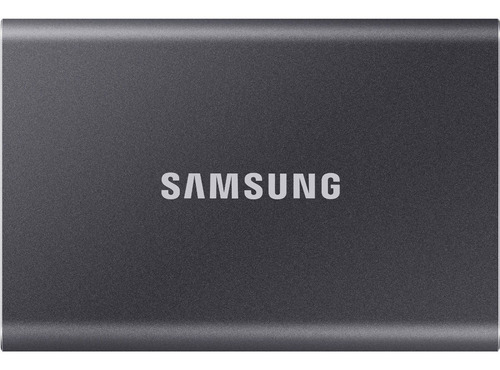 Disco sólido externo Samsung Portable SSD T7 MU-PC500T/AM 500GB cinza