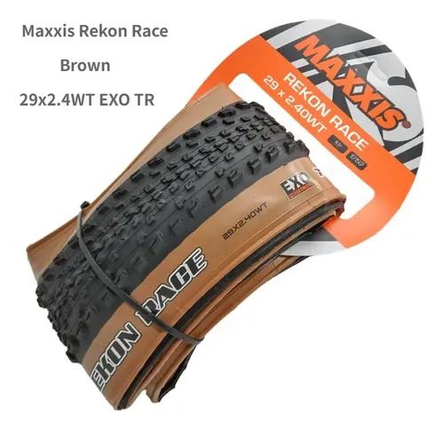 Pneu Maxxis Mtb Rekon Race 29x2.40 Wt Exo/tr Marrom Tubeless