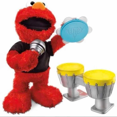 Plaza Sesamo Elmo Vamos A Rockear Playskool
