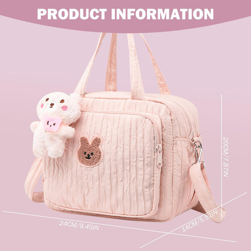 X B- Bolso De Pañales Para Bebés Grandes Con Muñeca Linda