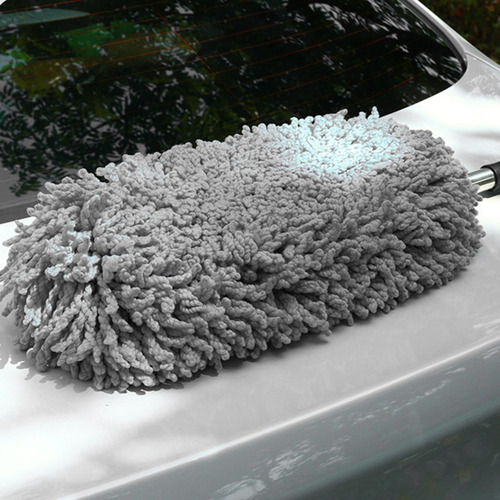 Cepillo Para Coche Con Mango Telescópico Extensible,