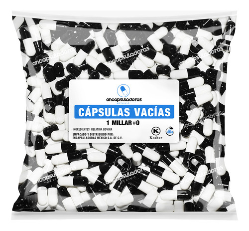 Capsulas Vacias #0 Millar, Negro/blanco