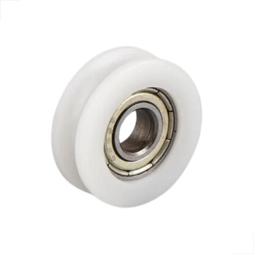 Carrinho Duplo P/ Trilho Invertido Concava 1126dcp Branco