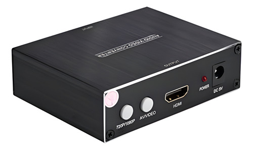 Convertidor Hdmi A Rca Y S-video Full Hd Con Dc 5v Trautech