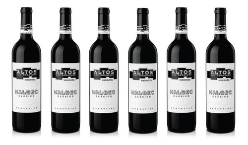 Vino Altos Las Hormigas Clásico Malbec X6