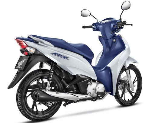Imagem 3 de 14 de Honda Biz 125 2022 - Branco E Azul