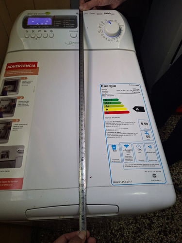 Lavarropas Automático Drean Gold Blue! Hasta 8kg Blanco