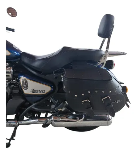 Super Meteor 650 Celestial Sissy Bar+ Suporte+ Alforge Lat