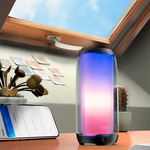 Imagen 4 de 9 de Parlante Rgb Speaker Bluetooth 5.0 Inalambrico Yesido Ysw09