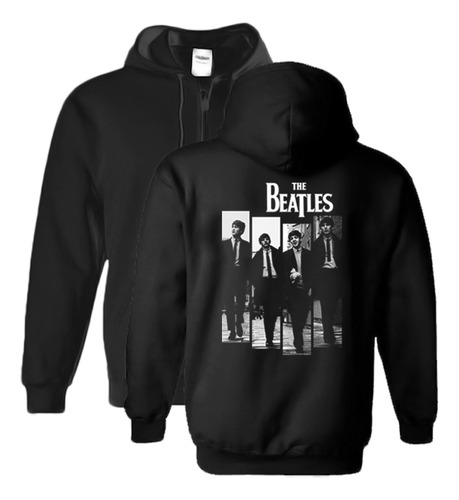The Beatles Sudadera Con Cierre D13