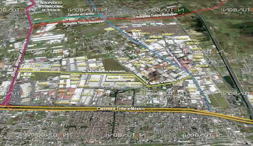 Ib-em0324 - Bodega Industrial En Renta En Lerma, 3,403 M2.