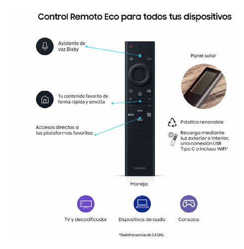 Imagen 10 de 10 de Televisor Samsung 2022 Un60bu8000 4k Uhd Led Smart Tv