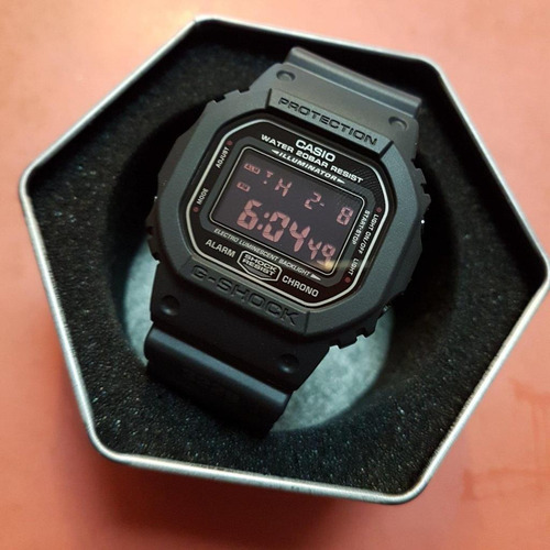 Reloj Casio G-shock Dw5600ms-1 En Stock Original Garantía