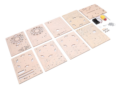 Kit Mecánico De Construcción De Maquetas De Madera, Rompecab