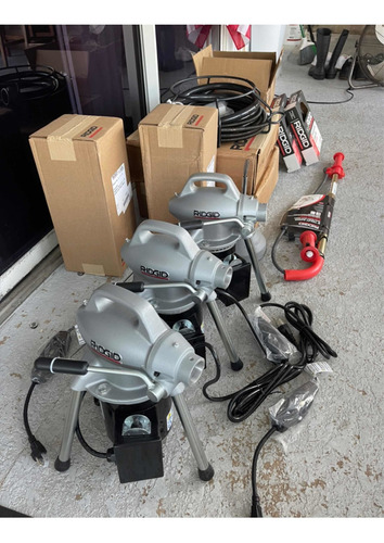 Imagen 3 de 3 de Guaya Destapadora Para Máquina K-50 Ridgid C - 8