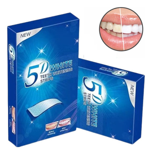 Tiras Blanqueadoras De Dientes 5d, 42 Tiras