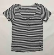 Comprar Playera American Eagle De Mujer En Talla M, Negro Con Blanco